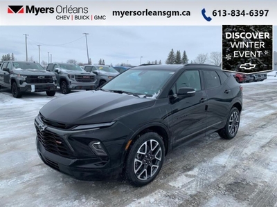 New 2024 Chevrolet Blazer RS - Sunroof - Navigation for Sale in Orleans, Ontario
