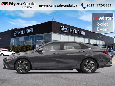 New 2024 Hyundai Elantra Luxury IVT - $241 B/W for Sale in Kanata, Ontario