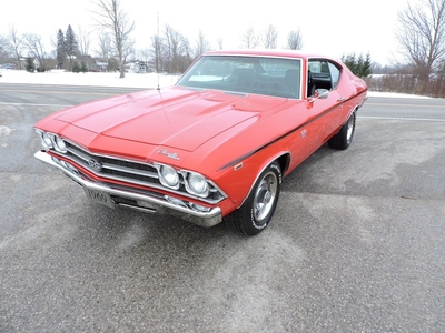 Used 1969 Chevrolet Chevelle 396 SS Automatic New Paint Southern Car Zero Rust for Sale in Gorrie, Ontario