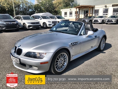 Used 2000 BMW Z3 2.3 ONLY 42KKMS!! M SPORT, 5SPD, LEATHERETTE, HK, for Sale in Ottawa, Ontario
