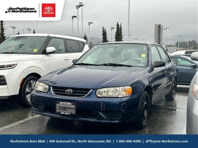 Used 2002 Toyota Corolla for Sale in North Vancouver, British Columbia