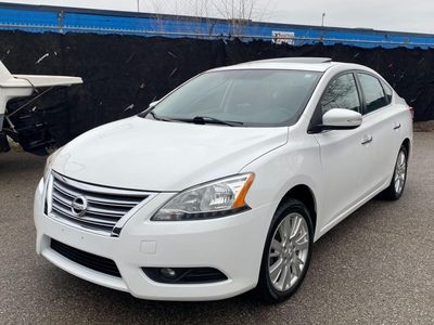 Used 2014 Nissan Sentra SL-TECH-NAVI-CAMERA-SUNROOF-LEATHER-LOADED for Sale in Toronto, Ontario