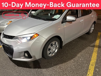 Used 2015 Toyota Corolla S w/ Bluetooth, Backup Camera, A/C for Sale in Toronto, Ontario