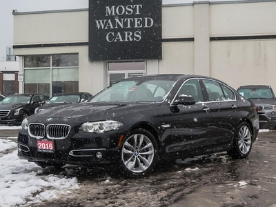 Used 2016 BMW 528 xi xDriveHUDNAVIGATIONCAMERAACCHEATED STEERINGH/K SOUND for Sale in Kitchener, Ontario