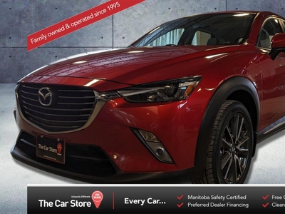 Used 2016 Mazda CX-3 AWD GT Sunroof Leather Navi Heads UP DISPLAY for Sale in Winnipeg, Manitoba
