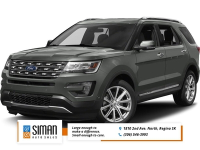 Used 2017 Ford Explorer Limited LEATHER SUNROOF AWD for Sale in Regina, Saskatchewan