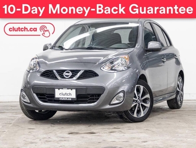 Used 2017 Nissan Micra SR w/ Bluetooth, Rearview Monitor, A/C for Sale in Toronto, Ontario