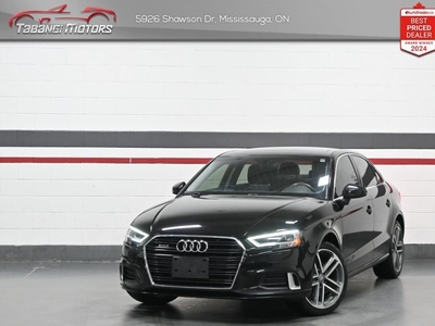 Used 2018 Audi A3 Progressiv No Accident Sunroof Navigation Blindspot for Sale in Mississauga, Ontario