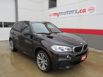 Used 2018 BMW X5 xDrive35d (**ALLOY WHEELS**FOG LAMPS**LEATHER** POWER MEMORY DRIVERS SEAT**PANORAMIC SUNROOF**POWER MEMORY PASSENGER SEAT**POWER HATCH**AUTO HEADLIGHTS**PUSH BUTTON START**AUTO START/STOP**NAVIGATION**BACKUP CAMERA**DUAL CLIMATE CONTROL**HEATED/VENTILATED for Sale in Tillsonburg, Ontario
