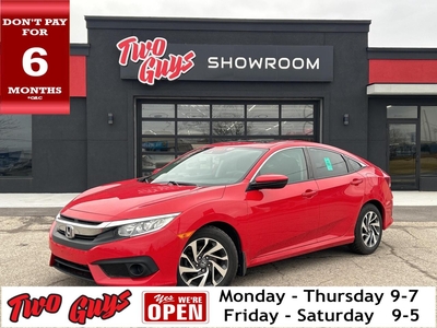 Used 2018 Honda Civic Sedan EX New Tires Remote Start B/Up Cam for Sale in St Catharines, Ontario