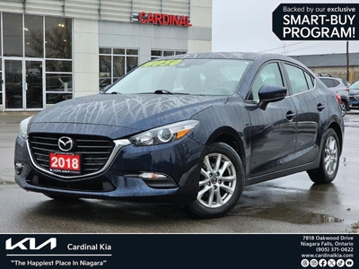 Used 2018 Mazda MAZDA3 GS, Navi, Bluetooth, Heated Seats and Steering for Sale in Niagara Falls, Ontario