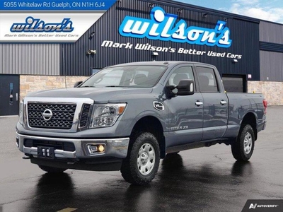 Used 2018 Nissan Titan XD SV Crew Cab XD V8 4x4 - Hitch, Rear Camera, Keyless Entry, Steering Wheel Audio Controls & More! for Sale in Guelph, Ontario