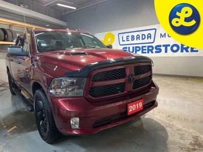 Used 2019 RAM 1500 HEMI CREW CAB 4X4 * Google Android Auto USB mobile projection/8.4 inch touchscreen/Apple CarPlay Capable * Heated Seats * Torque Flite automatic * Cla for Sale in Cambridge, Ontario