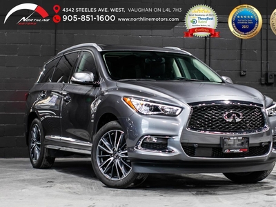 Used 2019 Infiniti QX60 PURE/PANO/360 CAM/7 PASS/NO ACCIDENT/SINGLE OWNER for Sale in Vaughan, Ontario
