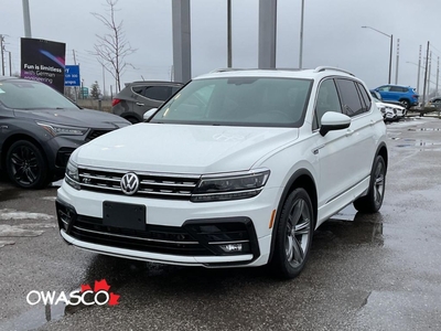 Used 2019 Volkswagen Tiguan 2.0L Highline! R-Line! Clean CarFax! for Sale in Whitby, Ontario