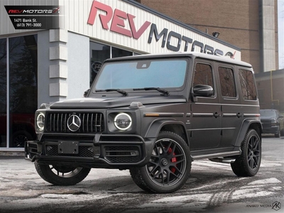 Used 2020 Mercedes-Benz G-Class G63 AMG Night Pkg Bull Bars No Lux Tax for Sale in Ottawa, Ontario