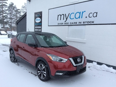 Used 2020 Nissan Kicks SV $1000 FINANCE CREDIT!! INQUIRE IN STORE!! BACKUP CAM. CARPLAY. KEYLESS ENTRY. BLIND SPOT MONITOR. LA for Sale in North Bay, Ontario