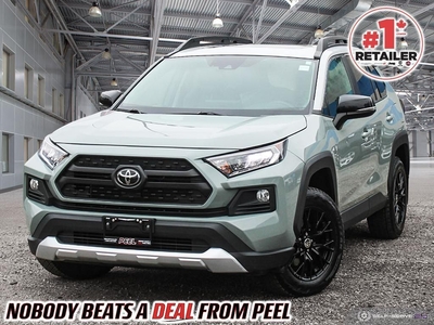 Used 2020 Toyota RAV4 Trail VENTED LEATHER SUNROOF LUNAR ROCK for Sale in Mississauga, Ontario