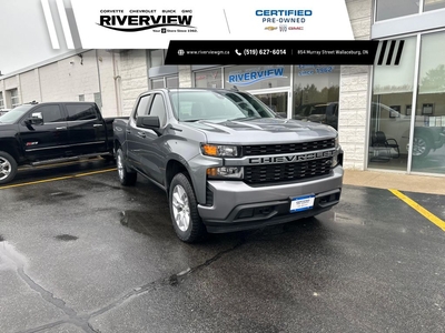 Used 2021 Chevrolet Silverado 1500 Custom TRAILERING PACKAGE NO ACCIDENTS 4WD REMOTE START l REAR VIEW CAMERA for Sale in Wallaceburg, Ontario