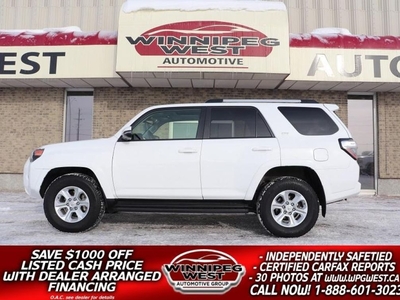 Used 2021 Toyota 4Runner PREMIUM EDITION 4X4, HTD LEATHER/ROOF/7 PASS,SHARP for Sale in Headingley, Manitoba