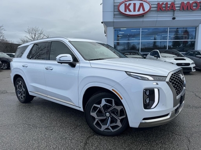 Used 2022 Hyundai PALISADE ULTIMATE CALLIGRAPHY ROOF NAV LTHR LOW KMS for Sale in Oakville, Ontario