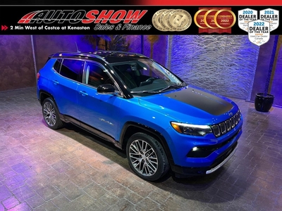 Used 2022 Jeep Compass Limited Elite - Htd/Cooled Lthr Seats, Nav, Htd Wheel for Sale in Winnipeg, Manitoba