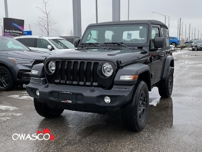 Used 2022 Jeep Wrangler 3.6L Sport! Feels New! Clean CarFax! for Sale in Whitby, Ontario