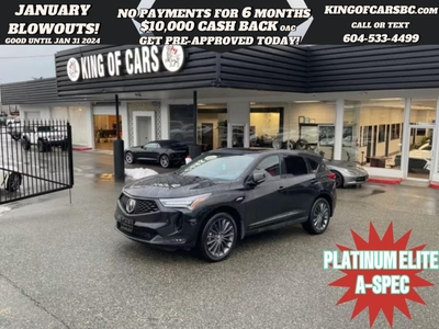 Used 2023 Acura RDX Platinum Elite A-Spec AWD for Sale in Langley, British Columbia