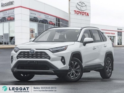 Used 2023 Toyota RAV4 Hybrid Hybrid Limited AWD for Sale in Ancaster, Ontario