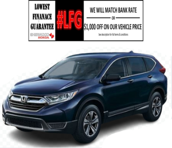 2017 Honda CR-V 4WD LX | REMOTE START | NO ACCIDENTS | HEATED SEAT