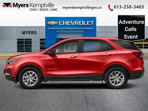 New 2024 Chevrolet Equinox RS - Power Liftgate for Sale in Kemptville, Ontario