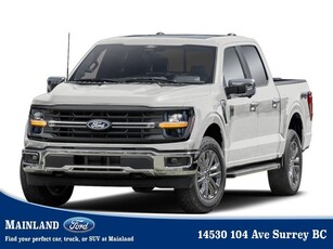 New 2024 Ford F-150 302A 2.7L V6, XLT BLACK APPEARANCE PKG PLUS, FX4 for Sale in Surrey, British Columbia