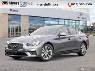 New 2024 Infiniti Q50 PURE - Power Liftgate - Heated Seats for Sale in Ottawa, Ontario