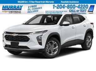 New 2025 Chevrolet Trax 1RS for Sale in Winnipeg, Manitoba