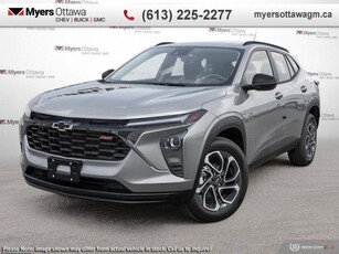 New 2025 Chevrolet Trax 2RS 2RS, LOADED, STERLING GREY for Sale in Ottawa, Ontario