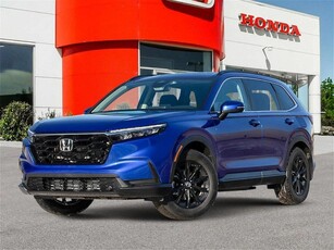 New 2025 Honda CR-V Sport Factory Order - Custom for Sale in Winnipeg, Manitoba