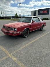 Used 1985 Dodge 600 for Sale in La Prairie, Quebec