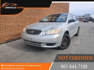 Used 2004 Toyota Corolla 4dr Sdn CE for Sale in Oakville, Ontario