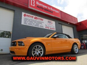 Used 2007 Ford Mustang GT Convertible in Grabber Orange, Loaded, Wow! for Sale in Swift Current, Saskatchewan