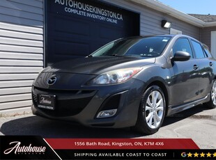 Used 2010 Mazda MAZDA3 GS CLEAN CARFAX - LOCAL TRADE - MANUAL for Sale in Kingston, Ontario