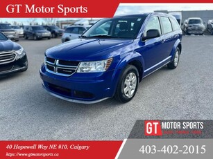 Used 2012 Dodge Journey SE 7 PASSENGER CD PLAYER $0 DOWN for Sale in Calgary, Alberta