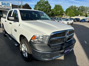 Used 2013 RAM 1500 ST, Full Crew Cab, 4X4, Alloy Wheels, Bluetooth for Sale in St Catharines, Ontario