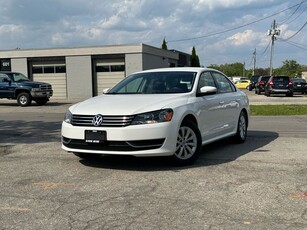 Used 2013 Volkswagen Passat Trendline ACCIDENTFREEONTARIOVEHICLEBLUETOOTH for Sale in Oakville, Ontario