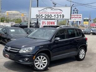 Used 2013 Volkswagen Tiguan Highline 4Motion / Leather / Sunroof / Reverse Camera for Sale in Mississauga, Ontario