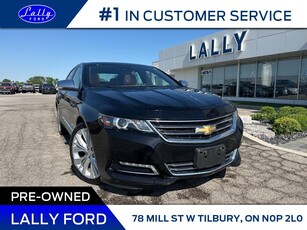 Used 2015 Chevrolet Impala 2LZ LTZ, Roof, Leather, Nav, Mint!! for Sale in Tilbury, Ontario