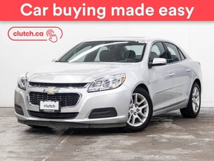 Used 2015 Chevrolet Malibu LT w/ Power Sun & Convenience Pkg w/ Rearview Cam, Bluetooth, A/C for Sale in Toronto, Ontario