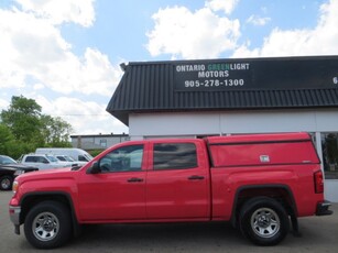 Used 2015 GMC Sierra 1500 CERTIFIED, 4X4,CREW CAB,UTILITY BOX,PULL OUT TRAY for Sale in Mississauga, Ontario