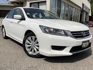 Used 2015 Honda Accord LX Sedan ALLOYS! BACK-UP CAM! HTD SEATS! for Sale in Kitchener, Ontario