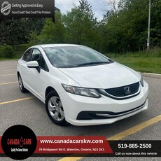 Used 2015 Honda Civic 4dr Auto LX for Sale in Waterloo, Ontario