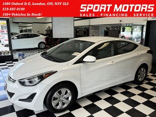 Used 2015 Hyundai Elantra L+New Tires+Brakes+A/C+Keyless Entry for Sale in London, Ontario